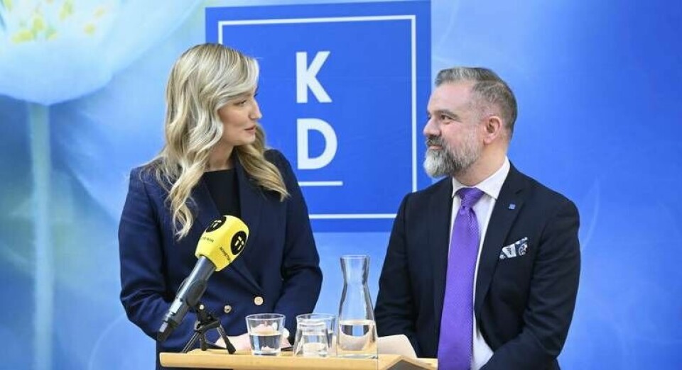 Då partiledare Ebba Busch för bara några månader sedan välkomnade Johan Ingerö som partisekreterare och då kallade honom ”nyckelspelare” i partiet, framstår hennes kommentar nu om att han ändå skulle ha fått avgå som klart tveksam, en bortförklaring, menar ledarskribenten.