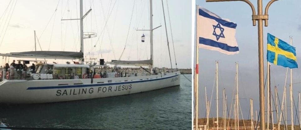 När den svenska segel-expeditionen Elida Israel anlände till Israel väckte det stor uppmärksamhet i det offentliga Israel och i massmedia. I hamnen i Herzliya vajade israeliska och svenska flaggor sida vid sida. Men i Sverige var det i stort sett knäpptyst. När den svenska segel-expeditionen Elida Israel anlände till Israel väckte det stor uppmärksamhet i det offentliga Israel och i massmedia. I hamnen i Herzliya vajade israeliska och svenska flaggor sida vid sida. Men i Sverige var det i stort sett knäpptyst.