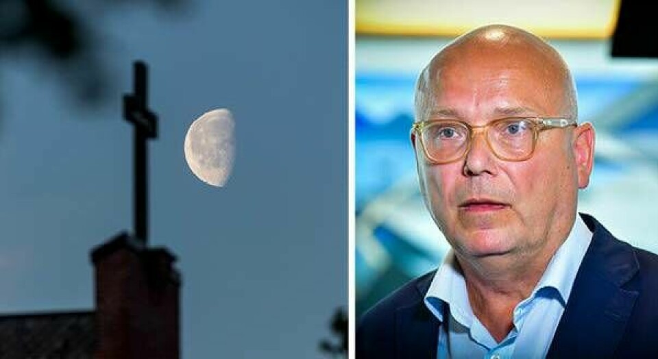 Magnus Ranstorp tonar ned risken för att kristna i Sverige ska utsättas för terrorattentat. Foto: Heiko Junge/NTB/TT, Jonas Ekströmer/TT