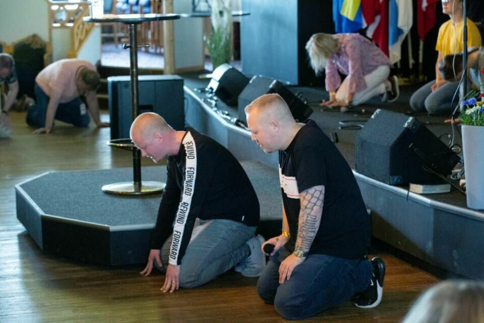 Efter två år av digitala samlingar blir King of Kings åter en bönekonferens på plats i Svedjeholmskyrkan, Örnsköldsvik. (Bild från 2019.) Foto: Niclas Malmborg