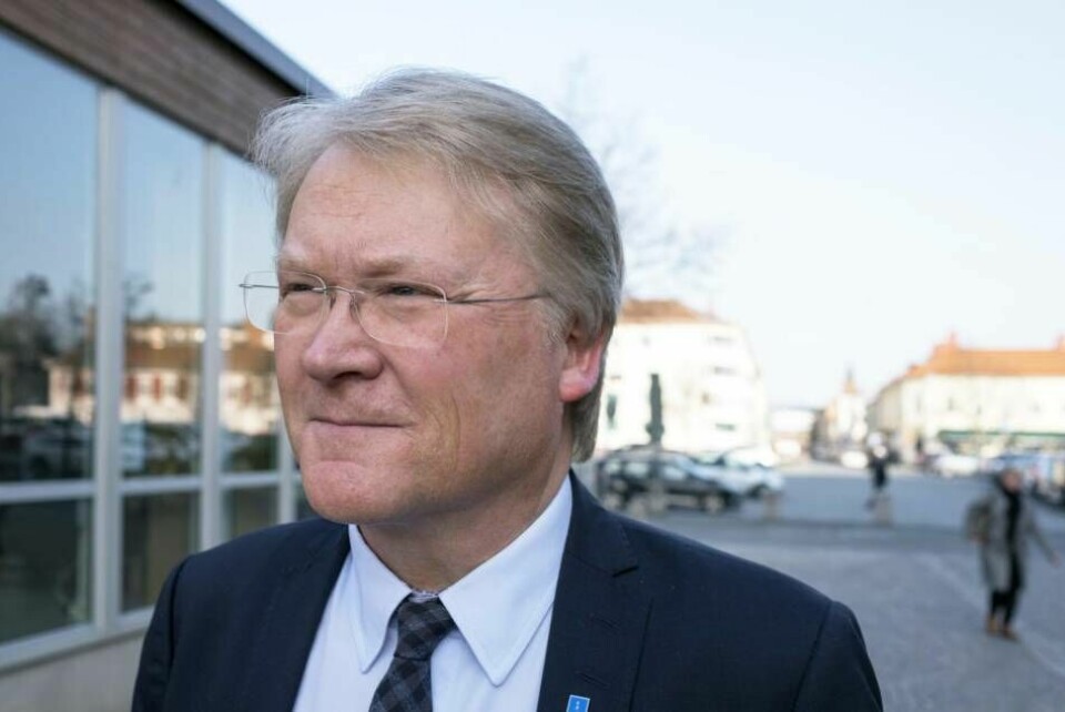 Många hade förhoppningar när Ann Linde (S) började som utrikesminister, menar Lars Adaktusson (KD), men tillägger att viljan verkar saknas. Foto: Mikael Good