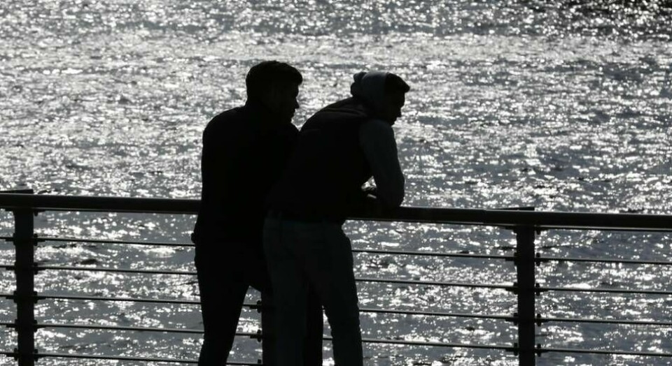 EFK behöver fördjupa sig i frågan om samkönade relationer, menar några motionärer. (Männen på bilden har inget samband med texten.) Foto: Markus Schreiber/AP/TT