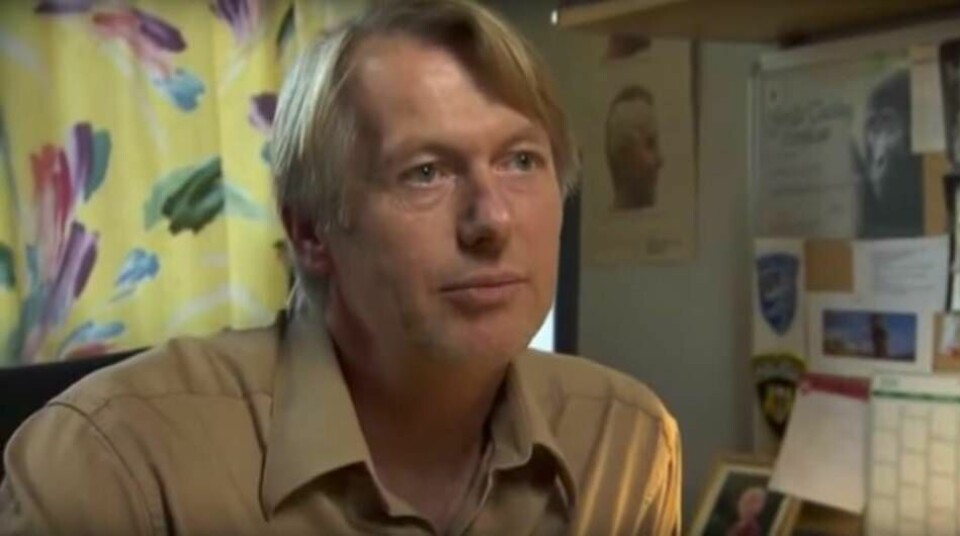 Jörgen Lorentzen var en av de genusvetare som fick det hett om öronen i programmet. Foto: NRK, Youtube