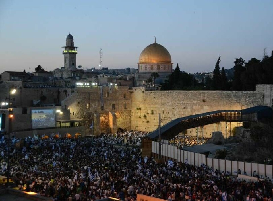 Världens kristna omsluter Jerusalem med bön och fasta under tre veckor i maj. Foto: Karin Nytomt