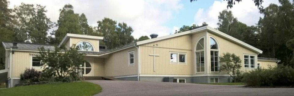 Hällebergsförsamlingen i Ljungskile är huvudman för Hällebergsskolan som nu hotas av vite. Foto: Privat