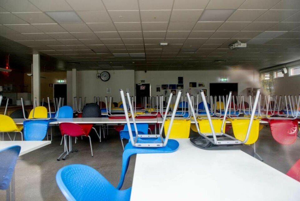 GÖTEBORG 20211101Römosseskolan i Angered, en av de tre friskolor i Göteborg som skolinspektionen stängt efter upprepat fiffel. Foto Adam Ihse / TT / kod 9200 Foto: TT NYHETSBYRÅN
