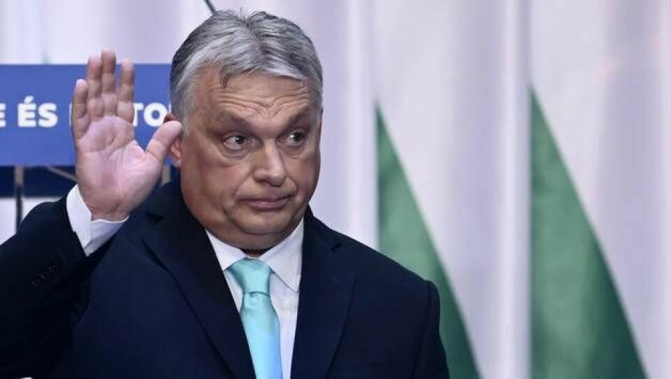 Ungerns premiärminister Viktor Orbán gläntar nu på dörren för att godta Sverige och Finland som Natomedlemmar.