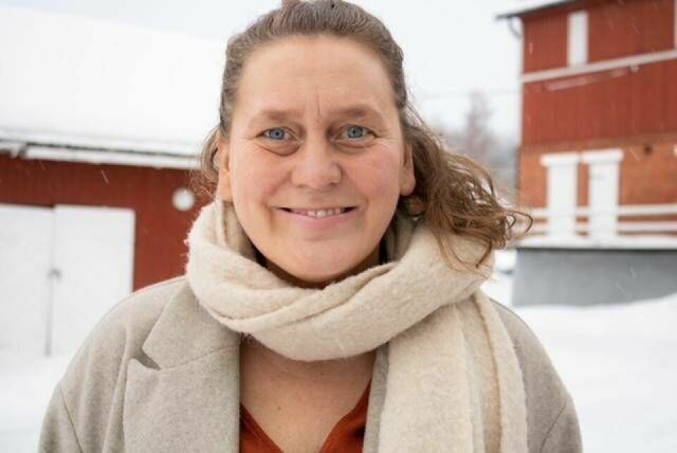 Maria Viklund, Barfota rops regissör. Foto: Lova Viklund