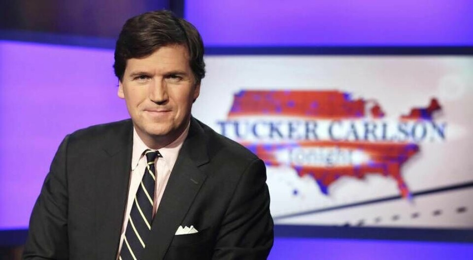 Tucker Carlson har lämnat Fox News efter många år som värd för ett av de mest populära kabel-tv-programmen någonsin. Nu har han fått flera nya erbjudanden om samarbete. Foto: Richard Drew/AP/TT