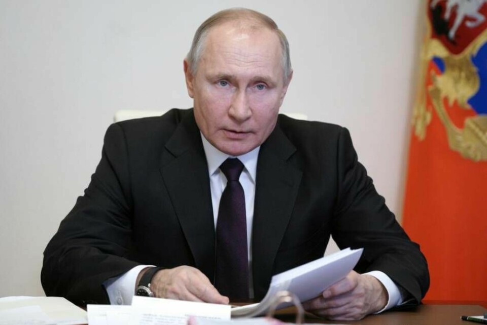 Vladimir Putin Foto: Alexei Druzhinin, Sputnik, Kremlin/AP/TT