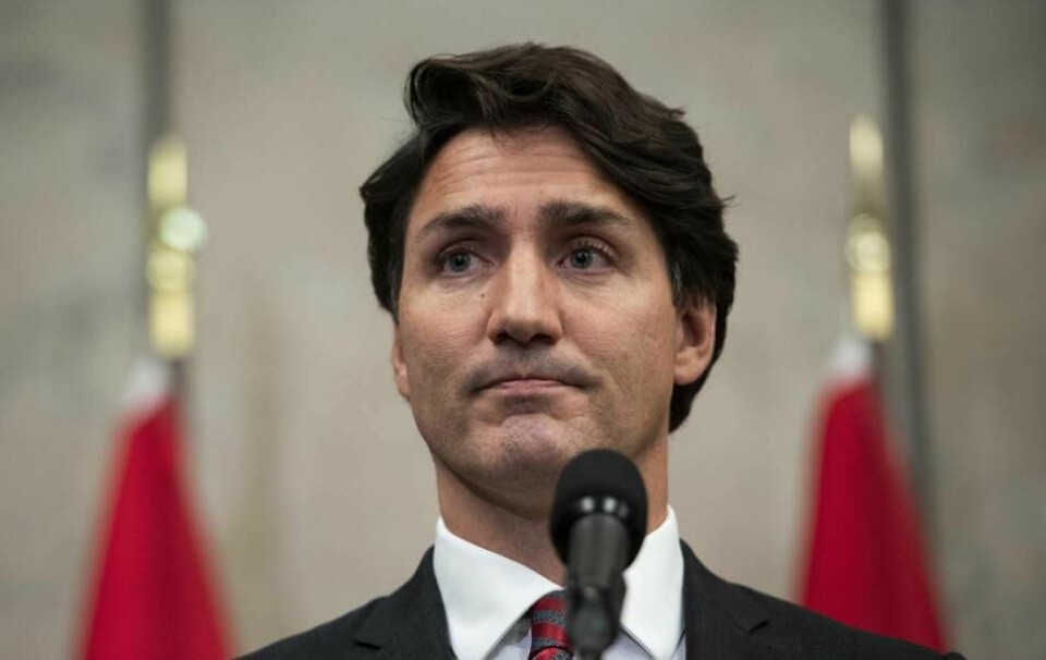Kanadas premiärminister Justin Trudeau meddelade i onsdags att krav på vaccination ska införas för bland andra federalt anställda. Foto: Justin Tang AP/TT