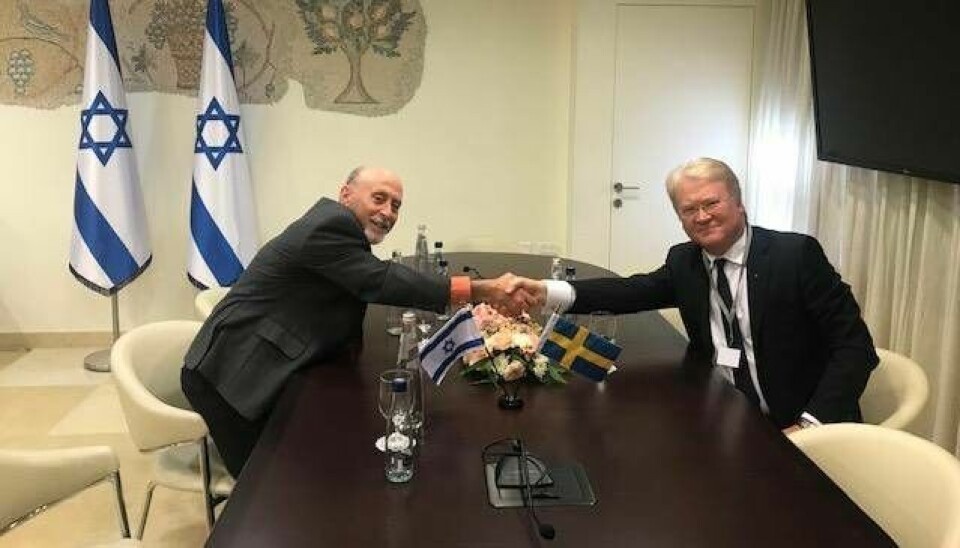 Alon Tal har varit verksam inom Blåvitt och är ordförande i Knessets vänskapsförening med Sverige. Foto: Privat