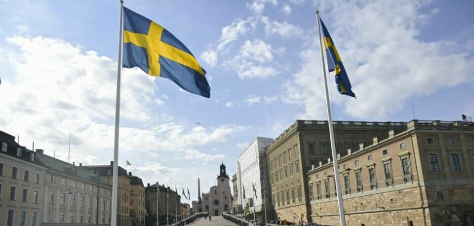 Bedjare över hela Sverige samlades under söndagen till bön och fasta för landet. Foto: Janerik Henriksson/TT