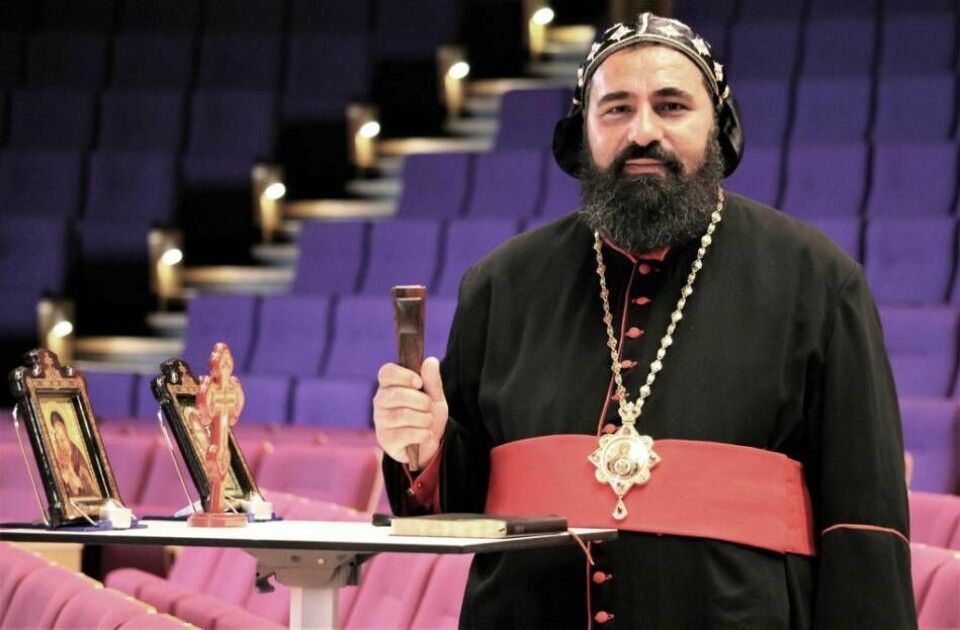 Ärkebiskop Benjamin Atas är ny ordförande för den ekumeniska samarbetsorganisationen Sveriges kristna råd, SKR. Foto: Mikael Stjernberg