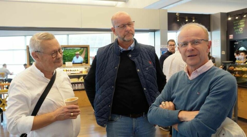 Max Federmann, Magnus Oscarsson och Mikael Oscarsson har mycket att smälta efter besöket i Israel. Foto: Ruben Agnarsson