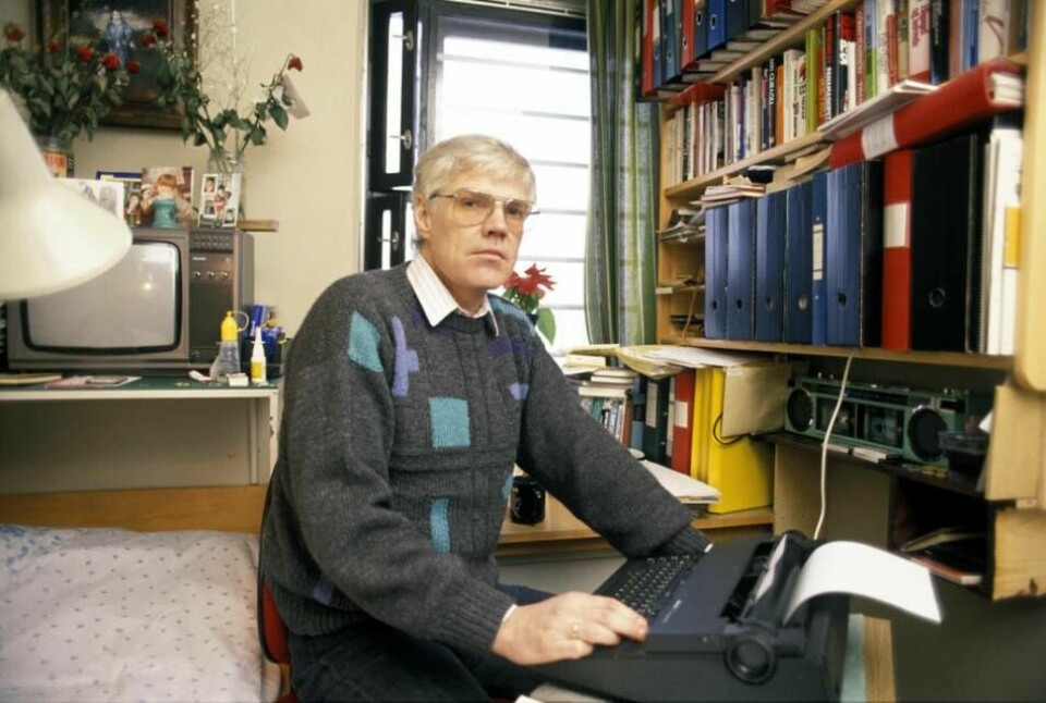 Den tidigare byråchefen vid norska UD, Arne Treholt, dömdes 1985 för att ha överlämnat hemliga upplysningar till Sovjetunionen under perioden 1974–83, och till Irak från 1981–83. Foto: Knut Falch/TT