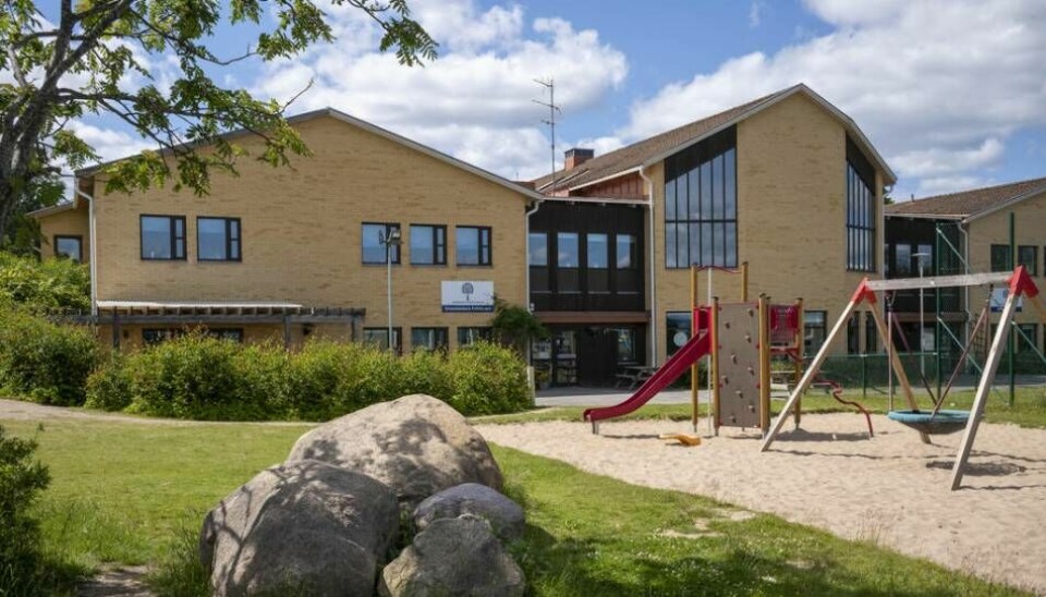 Judiska företrädare uppges vara oroade över att Liberalerna vill förbjuda konfessionella friskolor. (På bilden den kristna friskolan Strandskolan i Jönköping). Foto: Mikael Good