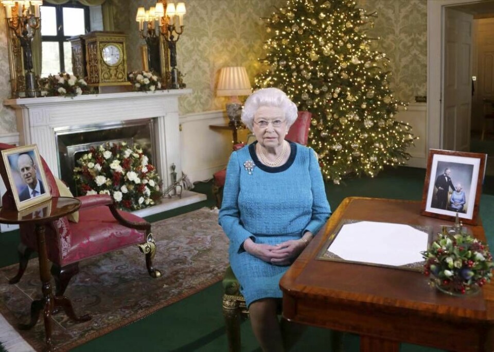 Drottning Elizabeth försvarade den kristna tron under sin tid som regent. Här ses hon inför ett av sina årliga jultal. Foto: Yui Mok/AP/TT