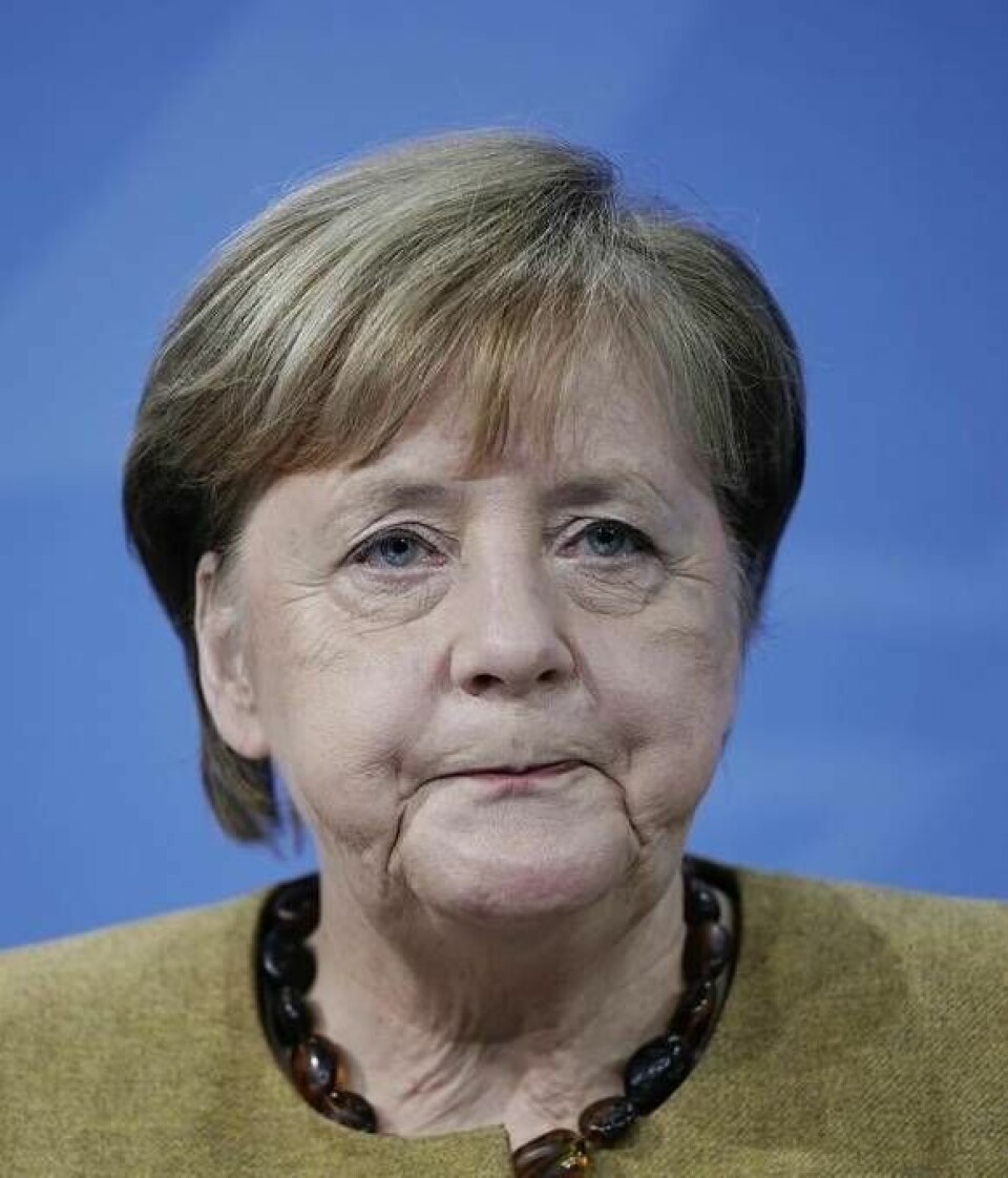 Angela Merkel Foto: Michael Kappeler/AP/TT
