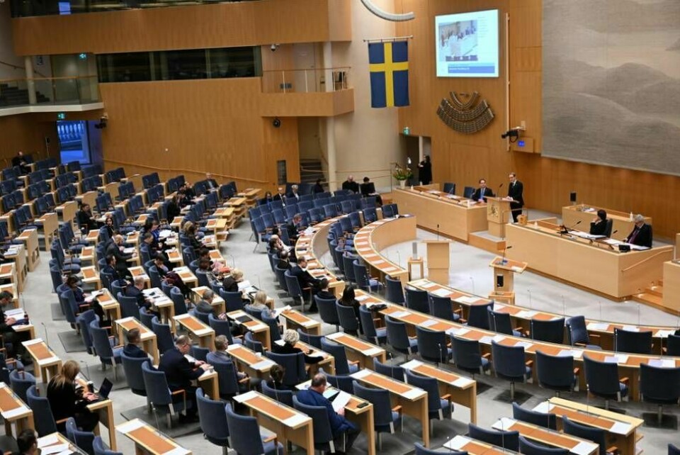 Svenska riksdagsledamöter borde sätta sig in i abortfrågan från flera håll innan de röstar igenom ett grundlagsskydd för abort, anser organisationen Människovärde. Foto: Fredrik Sandberg/TT