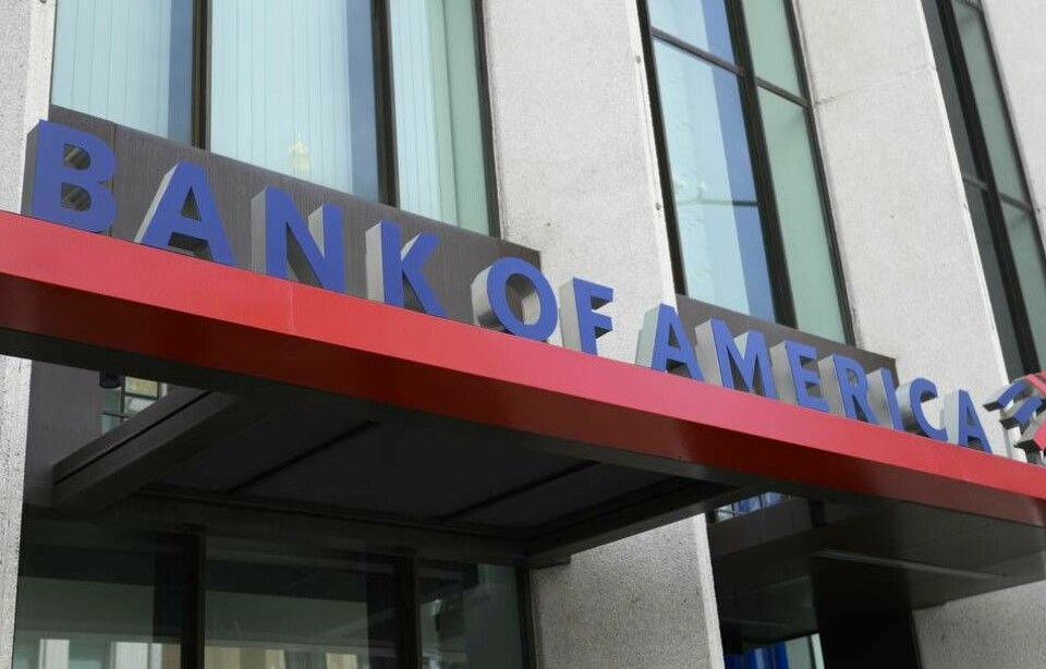 Bank of America är en av de finansiella jättar i USA som ska ha avslutat kundsamarbeten med kristna organisationer. Foto: Henrik Montgomery/TT