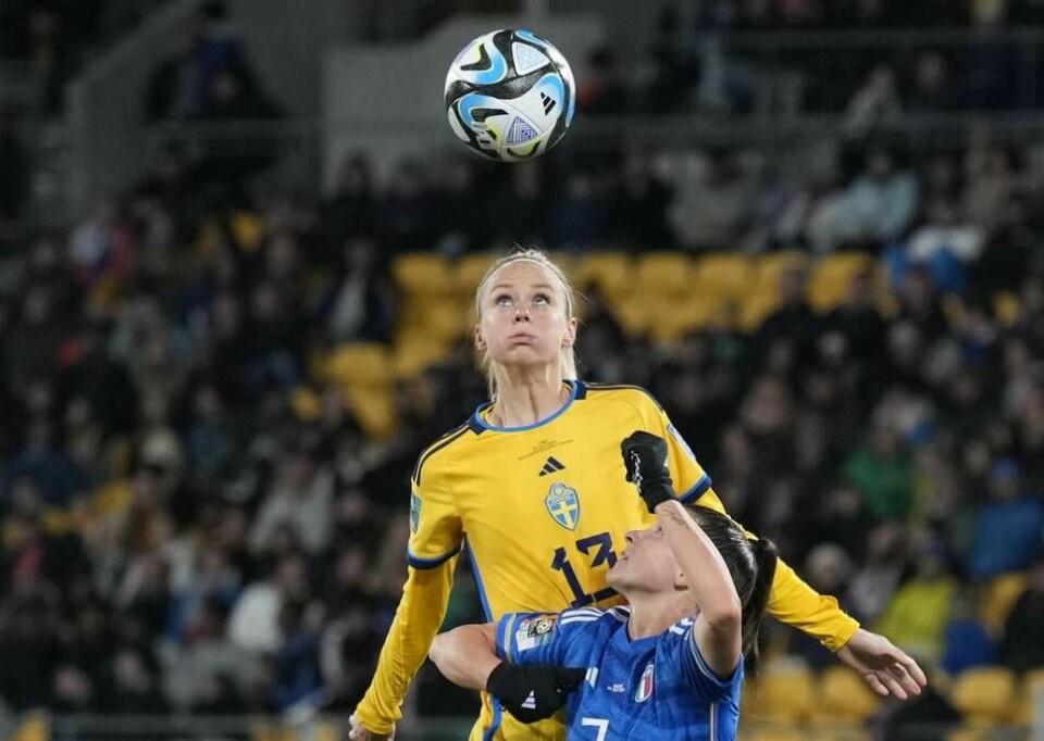 Amanda Ilestedt har gjort tre mål på tre VM-matcher.