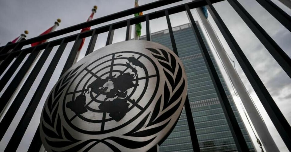 FN förordar nu liberala abortlagar i hela världen, bilden är från FN-högkvarteret i New York.
