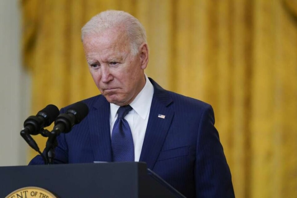 Joe Biden Foto: Evan Vucci/AP/TT
