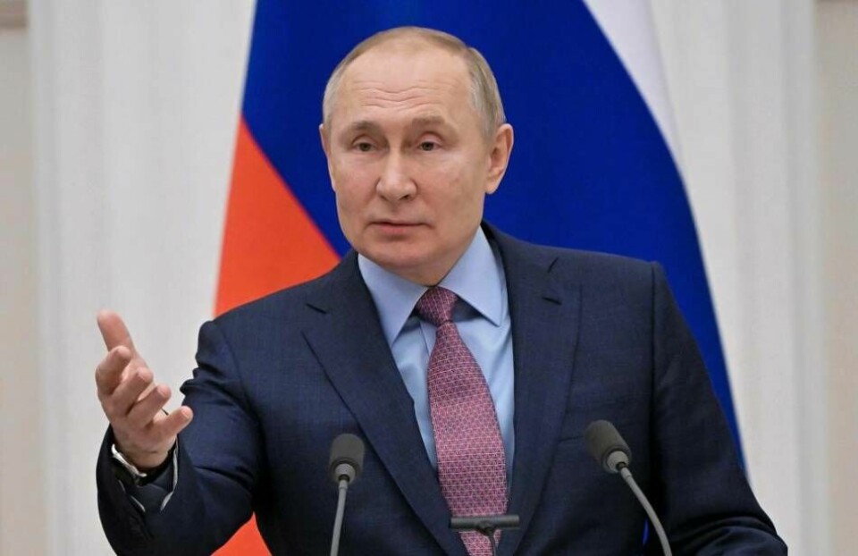 Vladimir Putin Foto: Sergei Guneyev/AP/TT