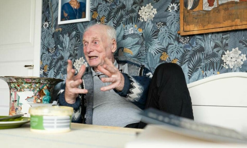 ”Att få se att barn, ungdomar, fångar och andra få det bättre, är min drivkraft och min belöning”, säger 80-åriga Börje Erdtman som inte har några planer på att trappa ner sitt engagemang. Foto: Lasse Väcklén