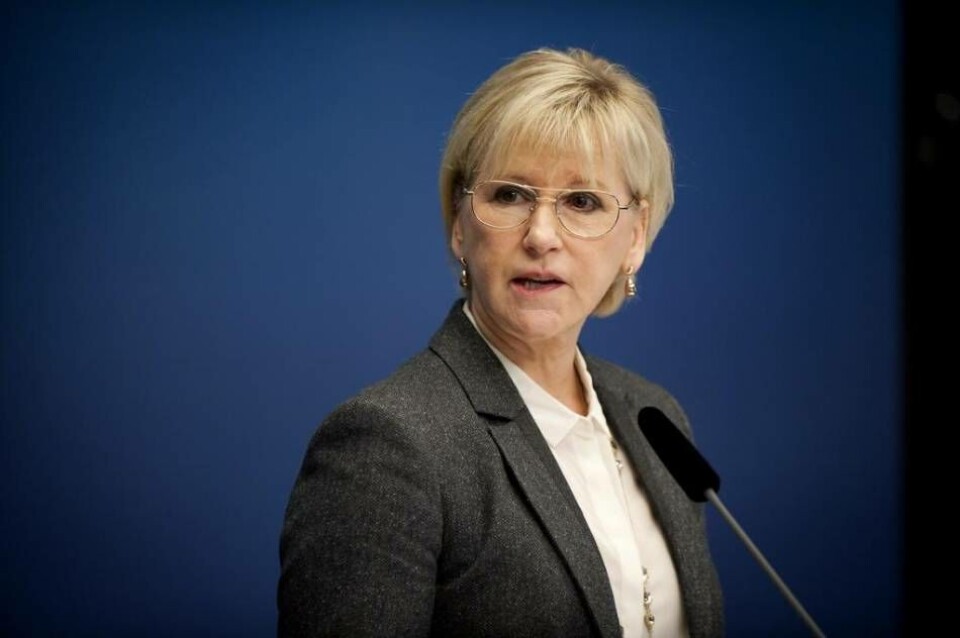 Margot Wallström har profilerat sig som en av de största försvararna av en palestinsk stat. Margot Wallström har profilerat sig som en av de största försvararna av en palestinsk stat.