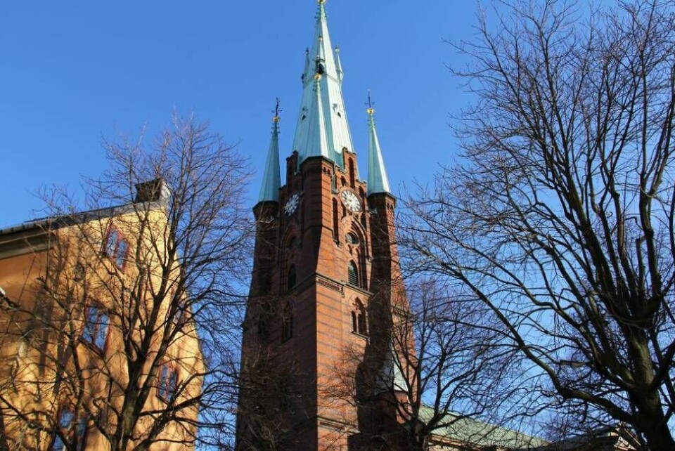 S:ta Clara kyrka i centrala Stockholm. Foto: Pixabay