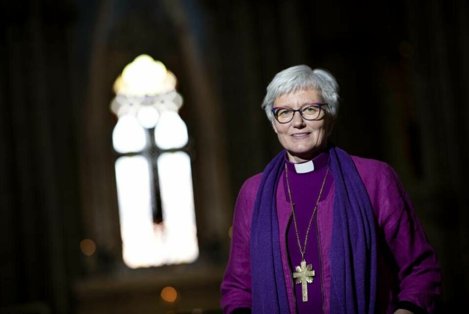 Ärkebiskop Antje Jackelén. Foto: Pontus Lundahl/TT