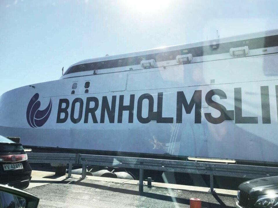 Bornholm är bara 80 minuters färjeresa bort från Ystad, tack vare de snabba expressbåtarna. Foto: Mattias Backlund