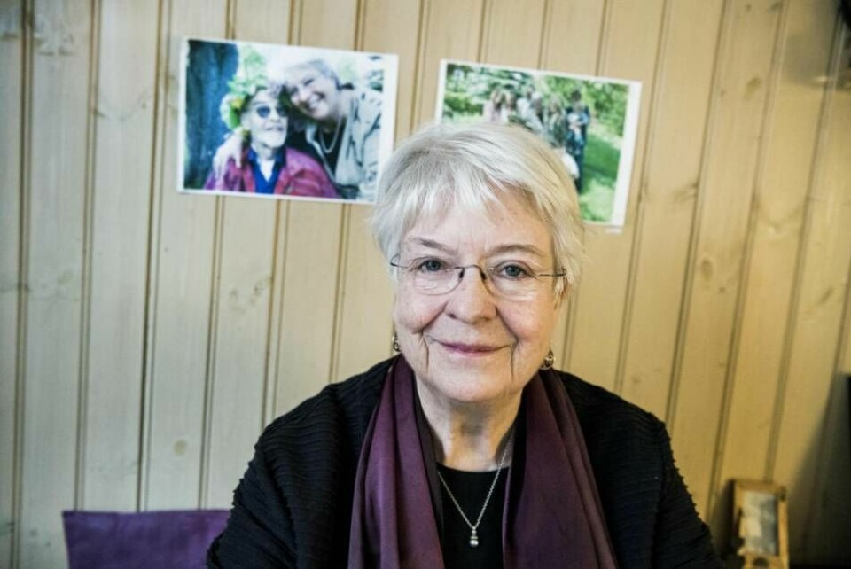 Inger Liljefors, 80, regissör, som i nästan 40 år levde i ”fri kärlek” med Hans Nestius, sexliberal och bland annat ordförande för RFSU under 1980-talet. Foto: Lars Pehrson / SvD / TT