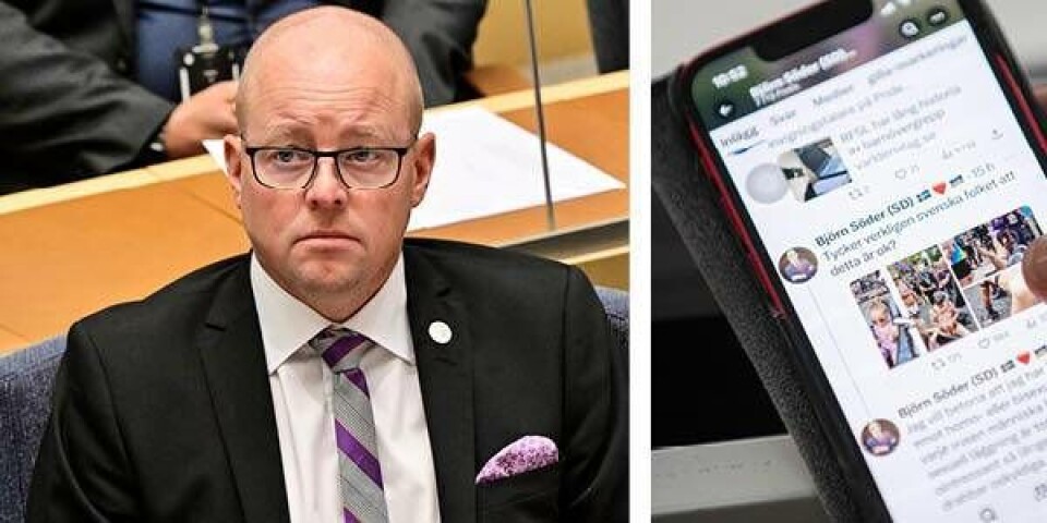 Björn Söders (SD) ifrågasättande på X av att barn utsätts för Prides sexualisering har mött hård kritik från riksdagskollegor. Björn Söders (SD) ifrågasättande på X av att barn utsätts för Prides sexualisering har mött hård kritik från riksdagskollegor.