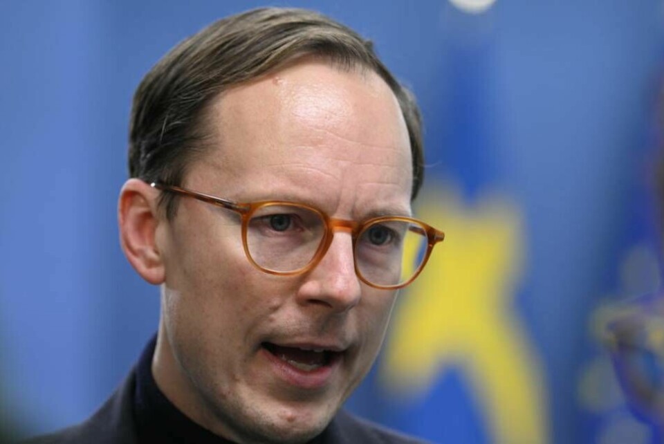 Utbildningsminister Mats Persson (L). Foto: Henrik Montgomery/TT