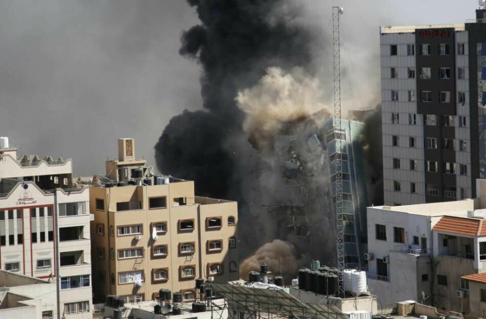 Att Israel bombade en byggnad som innehöll mediekontor väckte stor uppmärksamhet. Nu har det kommit nya uppgifter om angreppet.