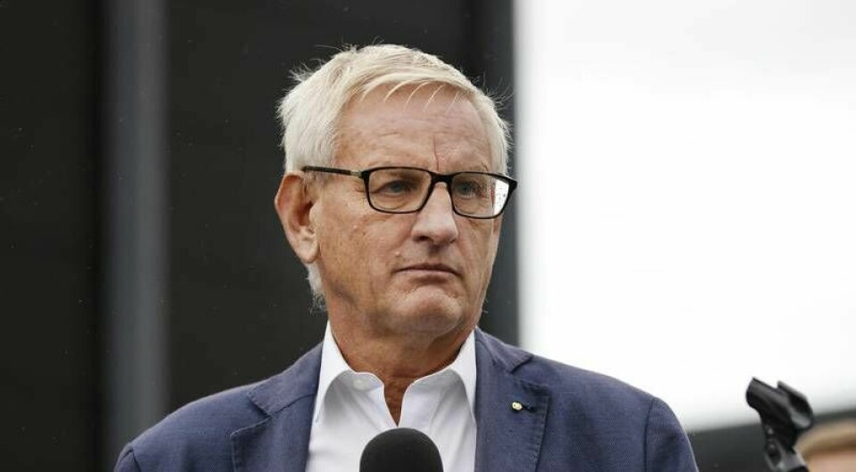 Den tidigare utrikes- och statsministern Carl Bildt kritiseras på nytt för att ha gjort ett uttalande som gränsar till antisemitism. Foto: Christine Olsson/TT