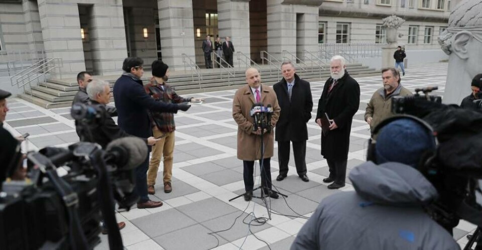Personer som ingick i ortodoxa judiska samfund sköts ihjäl i Jersey city förra veckan. På bilden syns distriktsåklagaren Craig Carpenito hålla presskonferens om dådet. Personer som ingick i ortodoxa judiska samfund sköts ihjäl i Jersey city förra veckan. På bilden syns distriktsåklagaren Craig Carpenito hålla presskonferens om dådet.