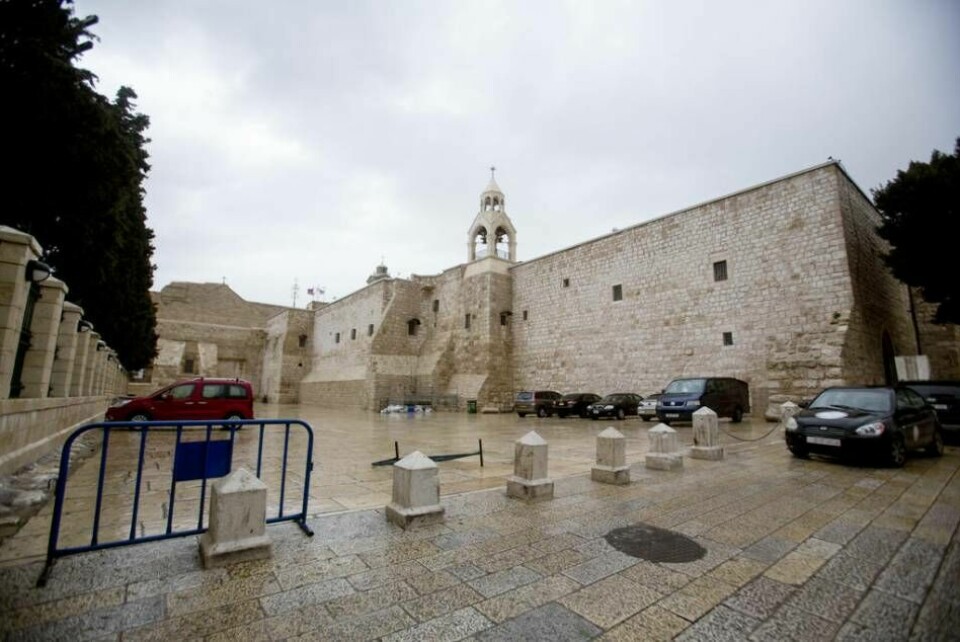 I Betlehem ligger den välbesökta Födelsekyrkan.