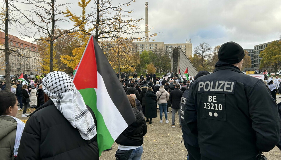 Polisnärvaron är massiv på propalestinska demonstrationer i Berlin. De senaste veckorna har flera manifestationer förbjudits med hänvisning till risken för våld och antisemitism.