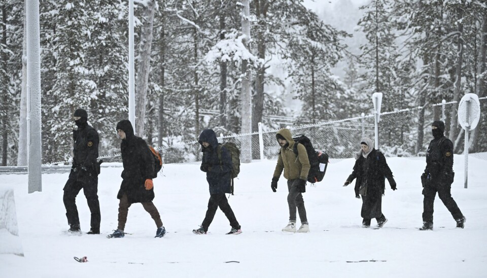 Många migranter har tagit sig till Finlands gräns den senaste tiden.