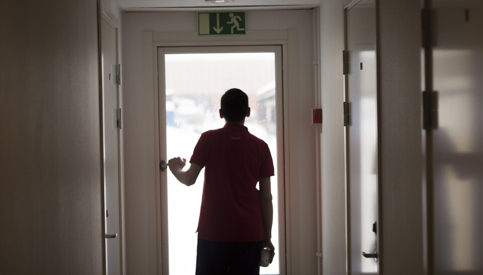 Det är långtifrån alla som fått asylavslag som kommer till ett återvändandecenter. Bilden visar ett flyktingboende i Pajala. Flyktingboende i Pajala.