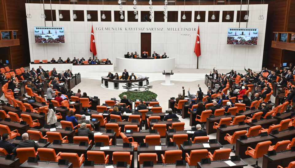 Det turkiska parlamentet.