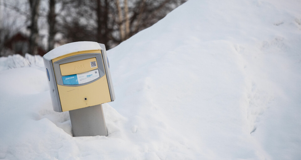 Tufft vinterväder gjorde att Postnord inte levde upp till servicekraven i slutet av 2023