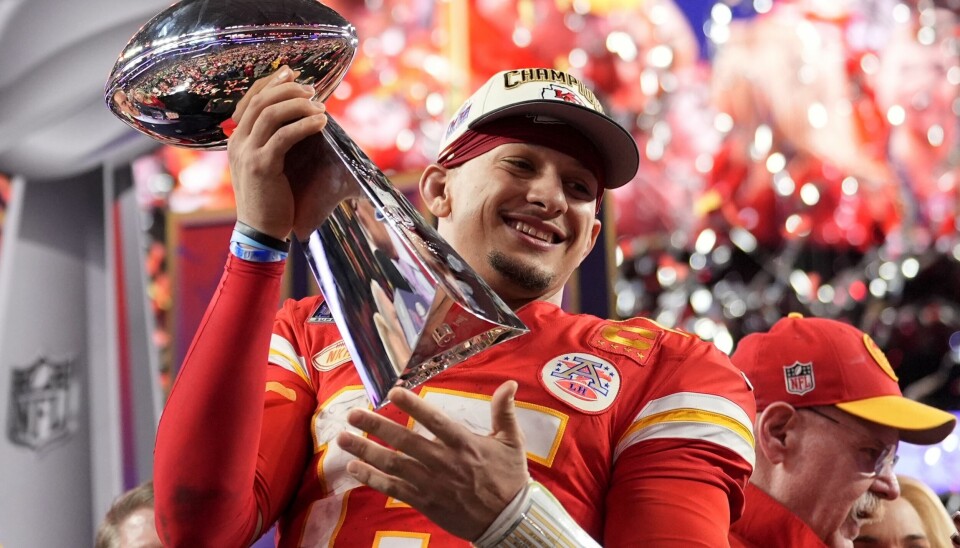 Kansas City Chiefs stjärnspelare Patrick Mahomes gav Gud äran efter segern i Super Bowl.