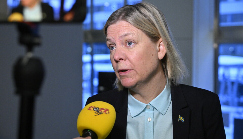Magdalena Andersson (S).
