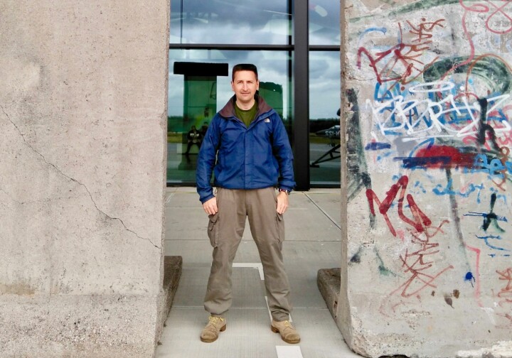Lars Gyllenhaal, Berlinmuren
