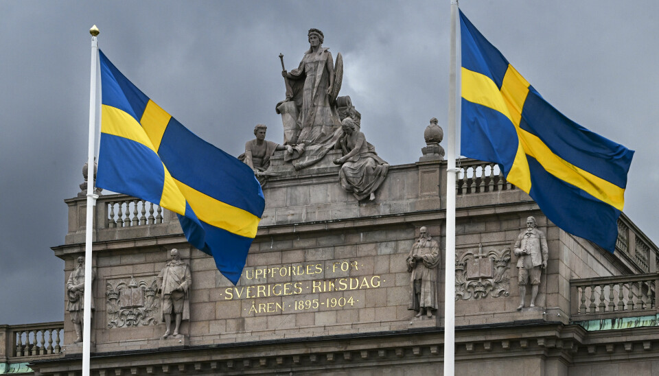 Riksdagshuset i Stockholm.